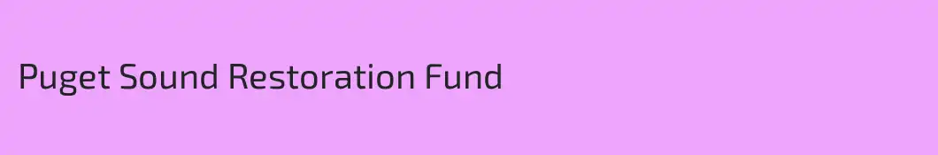 Puget Sound Restoration Fund